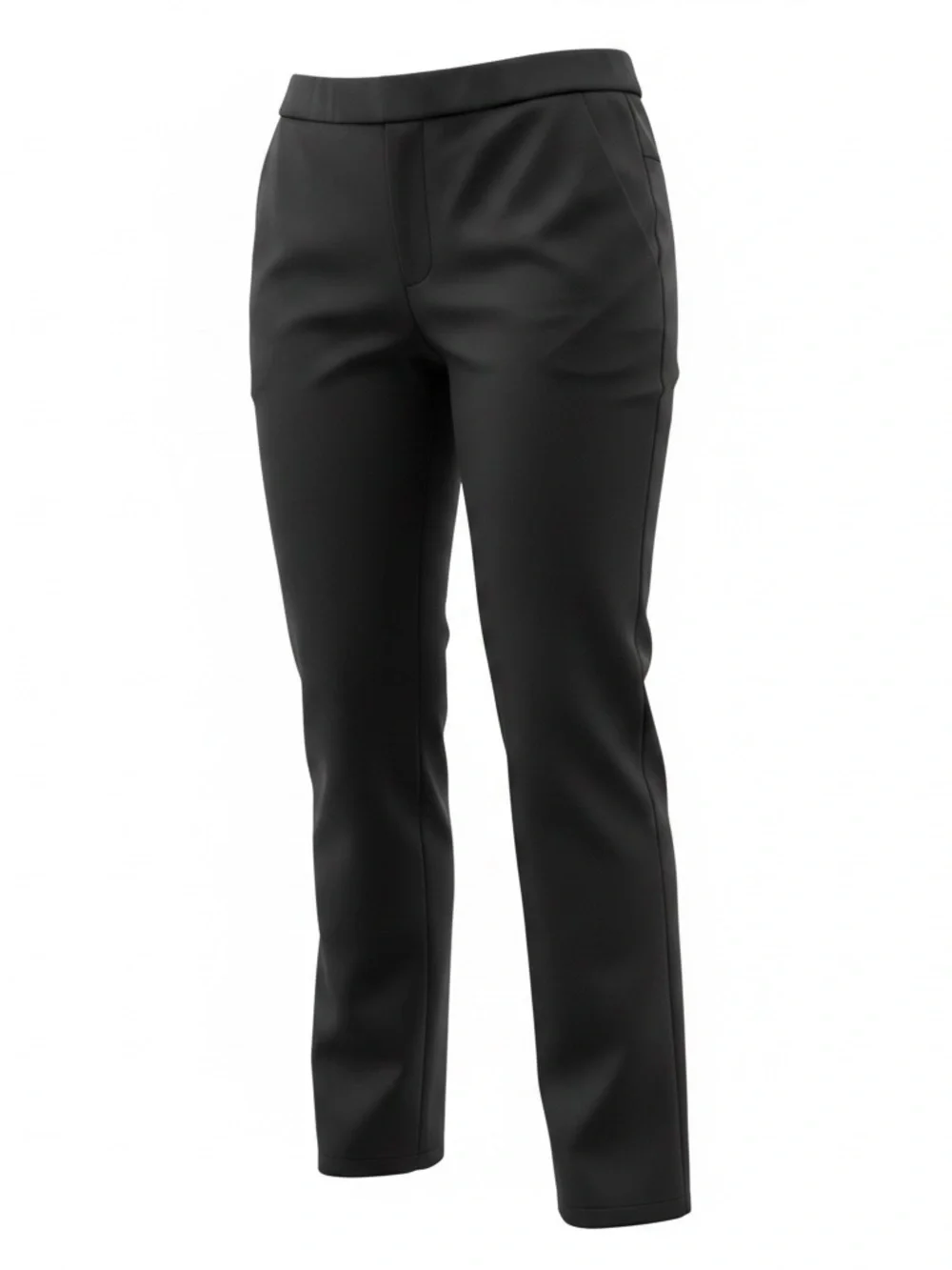 lululemon athletica Black Straight-Leg Ponte Pants